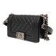 CHANEL Boy Chanel ChainShoulder Bag Black A67085 Caviar Leather Size 20