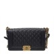 Chanel Caviar Leather Boy Medium in Black Crossbody Shoulder Bag