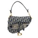 Dior M0446 saddle bag beige multicolor mizza