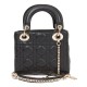 CHRISTIAN Dior  Lady Dior Shoulder crossbody hand Bag