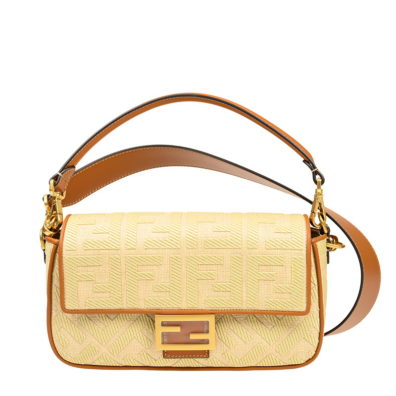 FENDI 8BR600 MEDIUM SHOULDER BAG BAGUETTE