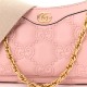 GUCCI   Calfskin GG Matelasse Chain Handbag Perfect Pink Natural