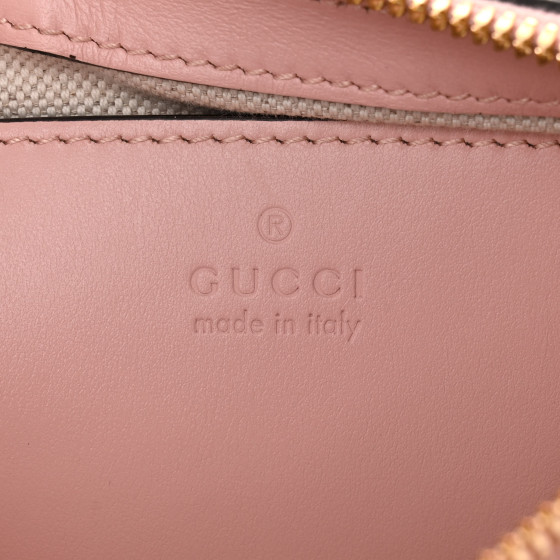 GUCCI   Calfskin GG Matelasse Chain Handbag Perfect Pink Natural