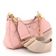 GUCCI   Calfskin GG Matelasse Chain Handbag Perfect Pink Natural