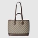 GUCCI 2Way Tote Bag Hand shoulder 765043 GG canvas Beige Brown  Women