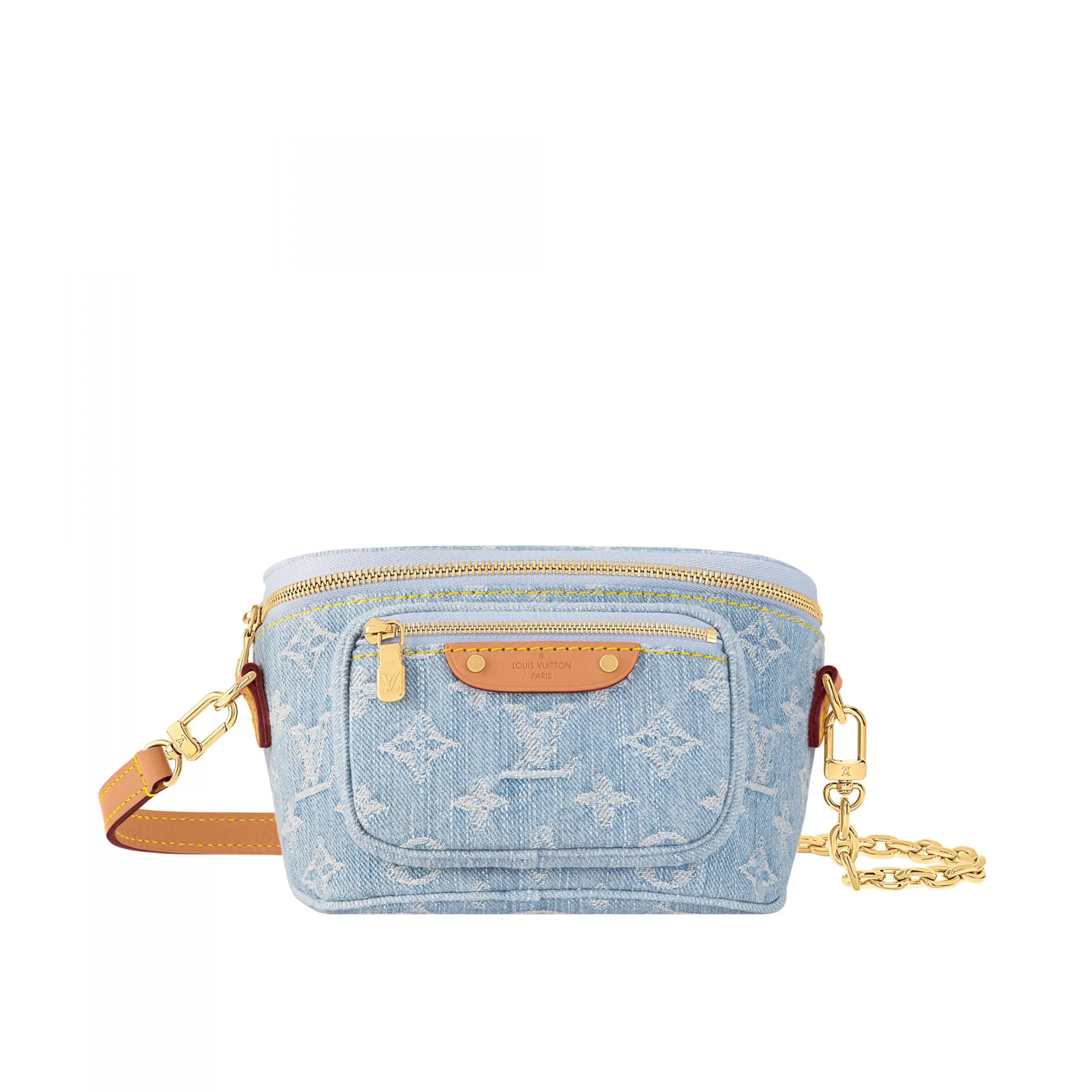 Louis Vuitton M83353 Mini Bumbag Sky Blue