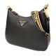 PRADA  Leather bag logo-print shoulder strap 1BC178