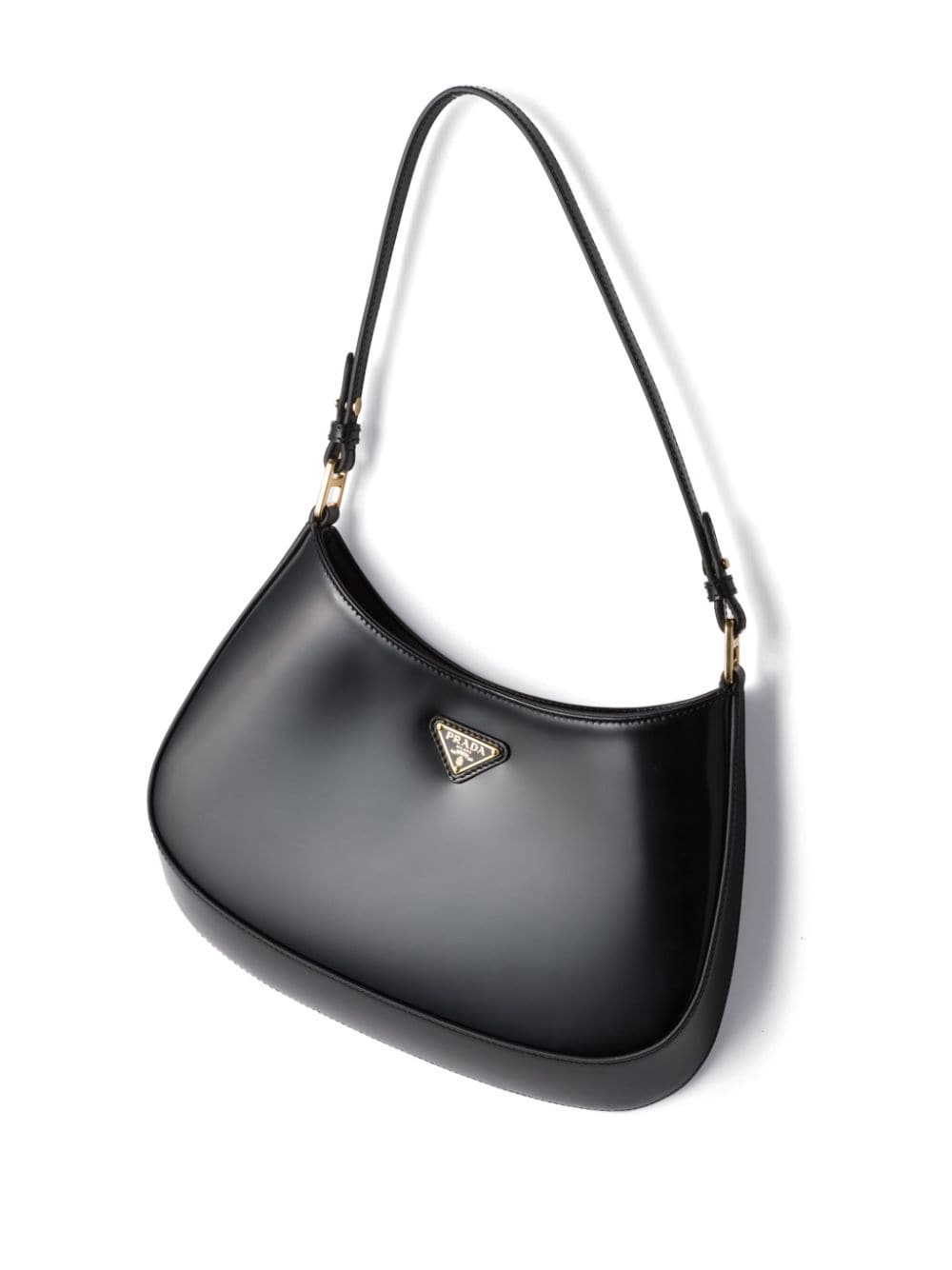 PRADA Cleo 1BC499 Black brushed leather  1310